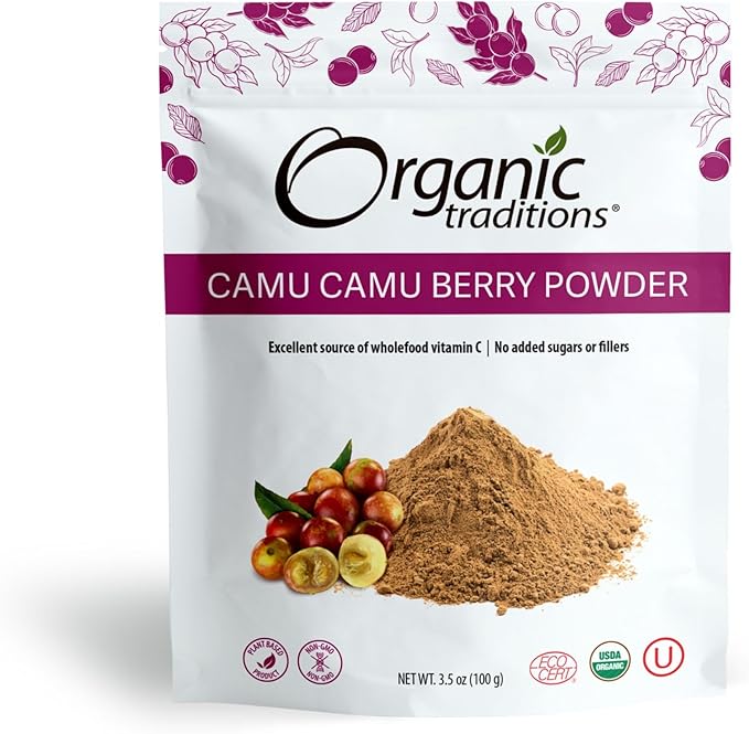 Organic Traditions Organic Camu Camu Berry Powder – Quantum Health Whistler