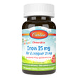 Carlson Kid's Chewable Iron, Strawberry