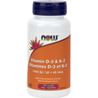 NOW Vitamin D-3 & K2