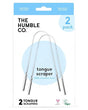 HUMBLE CO. Tongue Scraper Stainless Steel 2 pack