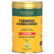 Vahdam Turmeric Ashwagandha Herbal Tea Latte Mix