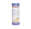 NutriBiotic Body & Foot Powder, Unscented, 4 oz.