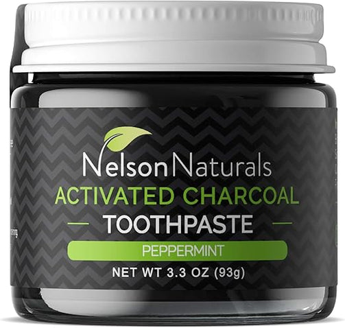 Quantum Toothpaste Nelson Naturals Activated Charcoal Peppermint Toothpaste – Quantum ...