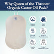 QUEEN OF THE THRONES Castor Oil Pack for Liver