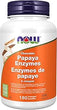 NOW Papaya Enzymes Chewable