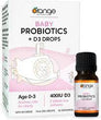 Orange Naturals Baby Probiotics +D3 drops