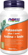 NOW Potassium Plus Iodine (180 Tablets)