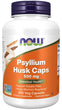 NOW Psyllium Husk 500 mg Veg Capsules