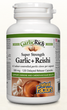 Natural Factors Super Strength Garlic + Reishi 300mg