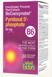 Natural Factors BioCoenzymated™ Pyridoxal 5’- phosphate B6 50 mg