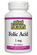 Natural Factors Folic Acid 1 mg