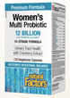 Natural Factors Women's Multi Probiotic 12 Billion Live Probiotic Cultures