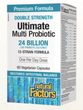 Natural Factors Ultimate Multi Probiotic 24 Billion Live Probiotic Cultures · Double Strength