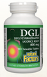 Natural Factors DGL 400 mg · Deglycyrrhizinated Licorice Root