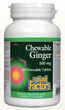 Natural Factors Chewable Ginger 500 mg