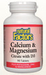 Natural Factors Calcium & Magnesium Citrate with D3 Plus Potassium, Zinc & Manganese