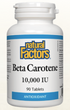 Natural Factors Beta Carotene 10,000 IU