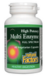 Natural Factors Multi Enzyme High Potency · High Potency Full Spectrum