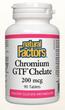 Natural Factors Chromium GTF Chelate 200 mcg
