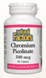 Natural Factors Chromium Picolinate 500 mcg