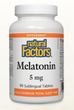 Natural Factors Melatonin 5mg - Peppermint