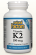 Natural Factors Vitamin K2 100mcg