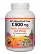 Natural Factors C 500 mg 100% Natural Fruit Chew, Peach, Passionfruit and Mango