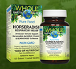 Whole Earth & Sea Horseradish Respiratory Relief