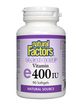 Natural Factors Clear Base® Vitamin E 400 IU · Natural Source