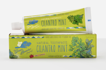 Quantum Toothpaste The Green Beaver Cilantro Mint Natural Toothpaste – Quantum Health Whistler