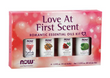 NOW Love At First Scent Essential Oils Kit