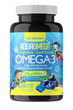AquaOmega Kids High EPA Omega 3 Gummies