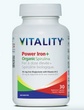 Vitality Power Iron + Organic Spirulina