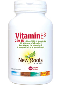 New Roots Vitamin E⁸ · 400 IU 120 softgels – Quantum Health Whistler