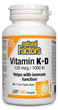 Natural Factors Vitamin K+D 120 mcg/1000 IU