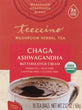 TEECCINO MUSHROOM ADAPTOGEN TEA CHAGA ASHWAGANDHA