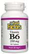 Natural Factors Vitamin B6 250 mg · Plus 50mg C