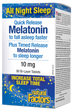 Natural Factors Melatonin - Quick Release Plus Timed Release Bi-Layer